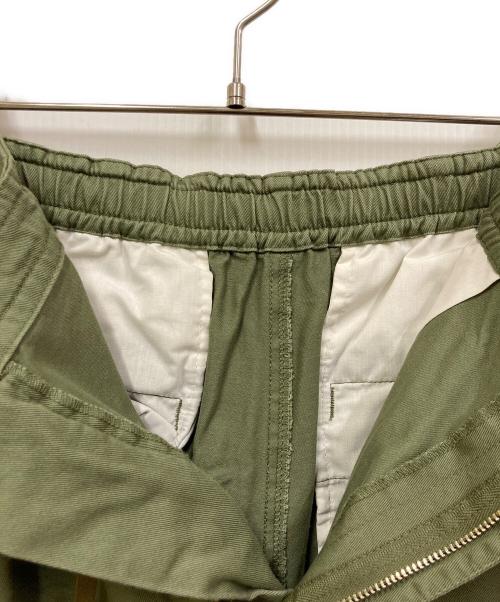 SALON adam et rope'（サロンアダムエロペ）SALON adam et rope' (サロンアダムエロペ) ミリタリータックパンツ グリーン サイズ:Mの古着・服飾アイテム