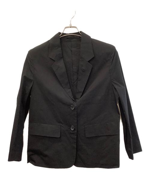 MARGARET HOWELL（マーガレットハウエル）MARGARET HOWELL (マーガレットハウエル) COTTON SILK POPLIN JACKET ブラック サイズ:2の古着・服飾アイテム
