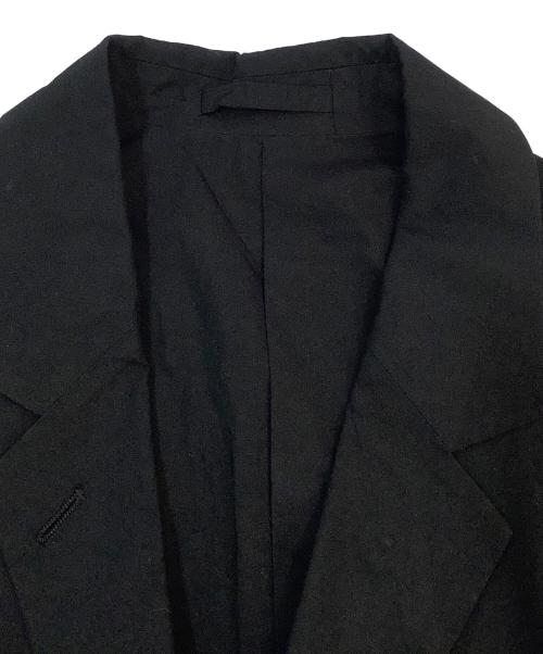 MARGARET HOWELL（マーガレットハウエル）MARGARET HOWELL (マーガレットハウエル) COTTON SILK POPLIN JACKET ブラック サイズ:2の古着・服飾アイテム