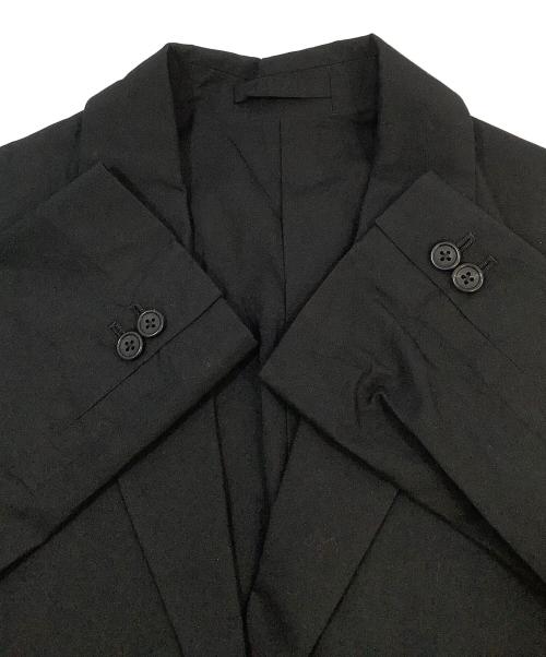 MARGARET HOWELL（マーガレットハウエル）MARGARET HOWELL (マーガレットハウエル) COTTON SILK POPLIN JACKET ブラック サイズ:2の古着・服飾アイテム