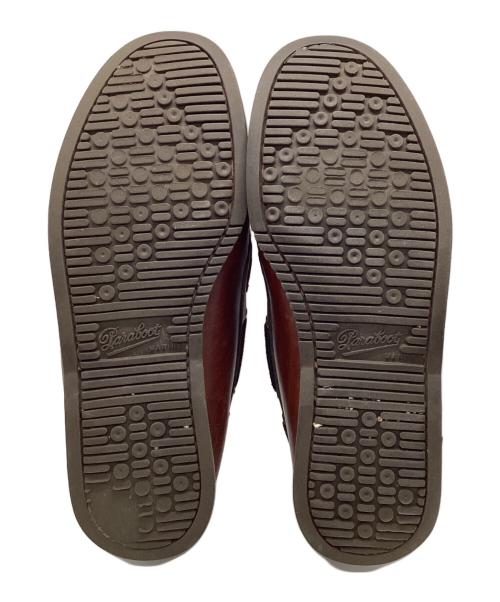 PARABOOT（パラブーツ）PARABOOT (パラブーツ) BEAMS (ビームス) コインローファー ブラウン サイズ:7の古着・服飾アイテム