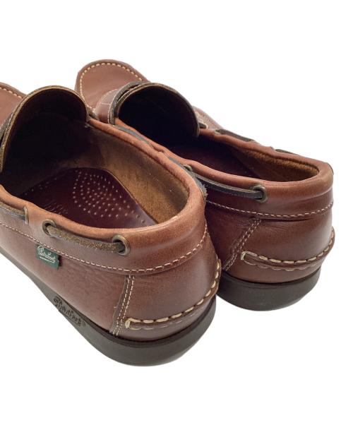 PARABOOT（パラブーツ）PARABOOT (パラブーツ) BEAMS (ビームス) コインローファー ブラウン サイズ:7の古着・服飾アイテム