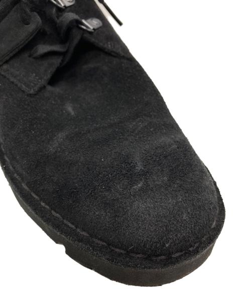 CLARKS（クラークス）CLARKS (クラークス) Engineered Garments (エンジニアドガーメンツ) Desert Khan ブラック サイズ:25.5の古着・服飾アイテム