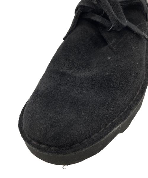 CLARKS（クラークス）CLARKS (クラークス) Engineered Garments (エンジニアドガーメンツ) Desert Khan ブラック サイズ:25.5の古着・服飾アイテム