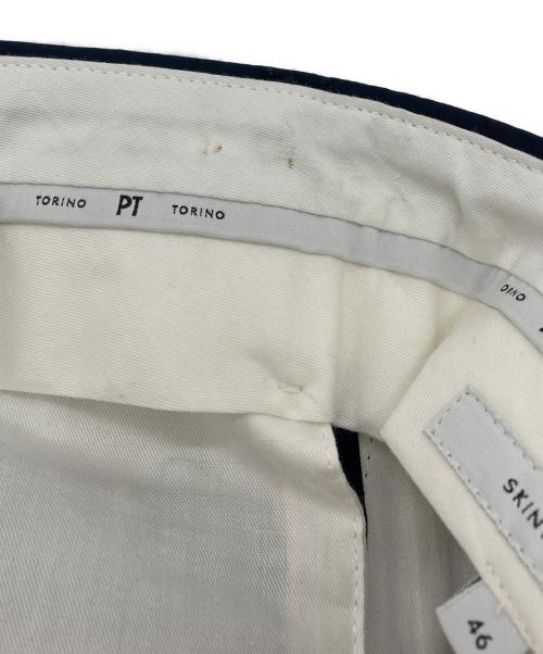 PT TORINO（ピーティートリノ）PT TORINO (ピーティートリノ) SKINNY FIT ネイビー サイズ:46の古着・服飾アイテム