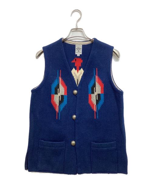 ORTEGA's（オルテガ）ORTEGA's (オルテガ) サンダーバードチマヨベスト ネイビー サイズ:38の古着・服飾アイテム