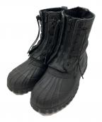 nonnativeノンネイティブ）の古着「WORKER ZIP DUCK BOOTS」｜ブラック