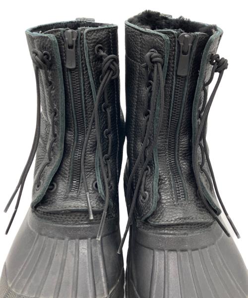 nonnative（ノンネイティブ）nonnative (ノンネイティブ) WORKER ZIP DUCK BOOTS ブラック サイズ:38の古着・服飾アイテム