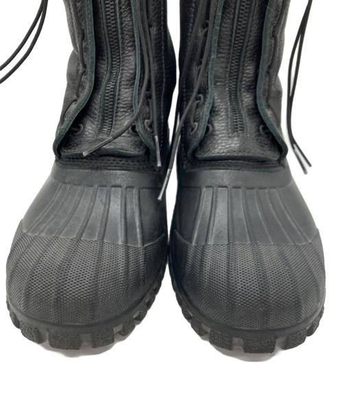 nonnative（ノンネイティブ）nonnative (ノンネイティブ) WORKER ZIP DUCK BOOTS ブラック サイズ:38の古着・服飾アイテム