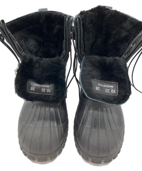 nonnative（ノンネイティブ）nonnative (ノンネイティブ) WORKER ZIP DUCK BOOTS ブラック サイズ:38の古着・服飾アイテム