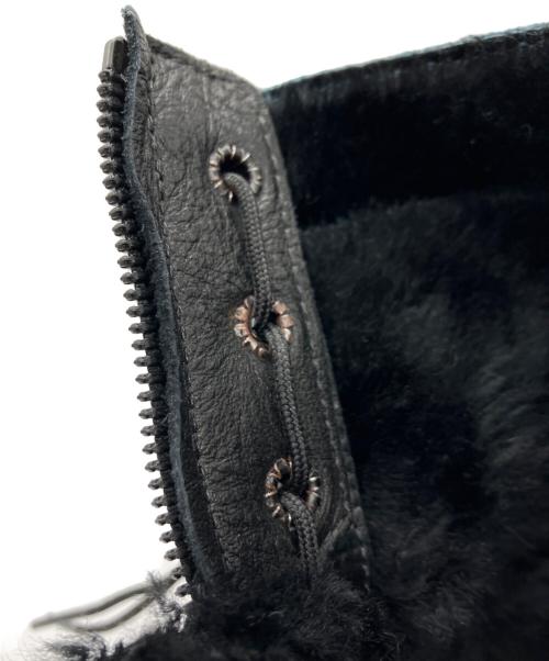 nonnative（ノンネイティブ）nonnative (ノンネイティブ) WORKER ZIP DUCK BOOTS ブラック サイズ:38の古着・服飾アイテム