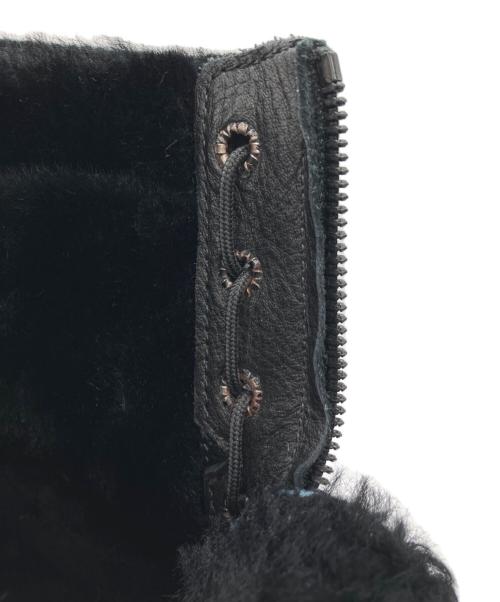 nonnative（ノンネイティブ）nonnative (ノンネイティブ) WORKER ZIP DUCK BOOTS ブラック サイズ:38の古着・服飾アイテム