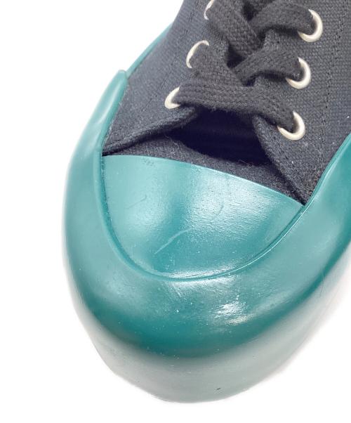 JIL SANDER（ジルサンダー）JIL SANDER (ジルサンダー) キャンバスハイカットスニーカー ブラック サイズ:36の古着・服飾アイテム