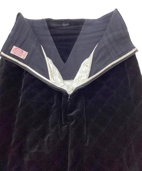 FETICO（フェティコ）FETICO (フェティコ) キルティングスカート ブラック サイズ:2の古着・服飾アイテム