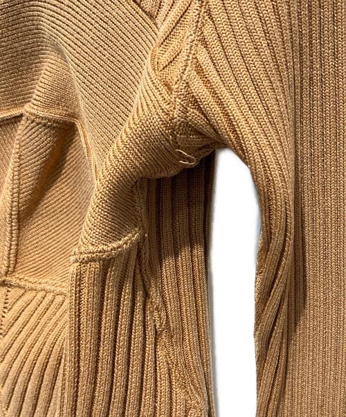 FETICO（フェティコ）FETICO (フェティコ) Ribbed Bustier Top キャメル サイズ:2の古着・服飾アイテム