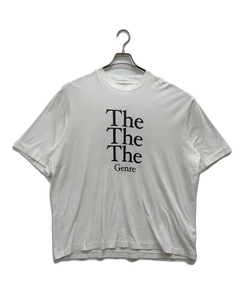 blurhms ROOTSTOCK（ブラームスルーツストック）blurhms ROOTSTOCK (ブラームスルーツストック) The Genre The Print Tee WIDE ホワイト×ブラック サイズ:3の古着・服飾アイテム