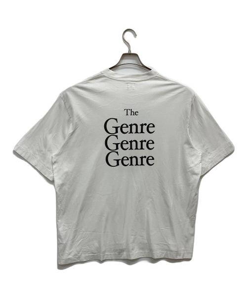 blurhms ROOTSTOCK（ブラームスルーツストック）blurhms ROOTSTOCK (ブラームスルーツストック) The Genre The Print Tee WIDE ホワイト×ブラック サイズ:3の古着・服飾アイテム