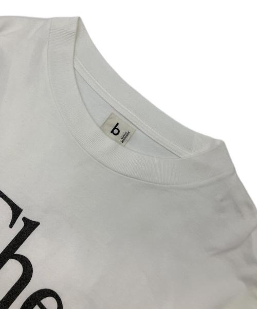 blurhms ROOTSTOCK（ブラームスルーツストック）blurhms ROOTSTOCK (ブラームスルーツストック) The Genre The Print Tee WIDE ホワイト×ブラック サイズ:3の古着・服飾アイテム