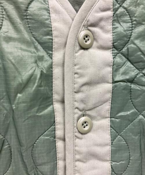 ALPHA（アルファ）ALPHA (アルファ) キルティングジャケット グリーン サイズ:Mの古着・服飾アイテム