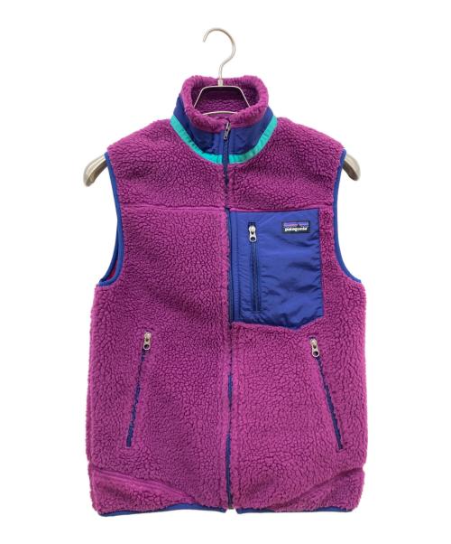 Patagonia（パタゴニア）Patagonia (パタゴニア) CLASSIC RETRO X VEST パープル サイズ:SIZE XSの古着・服飾アイテム