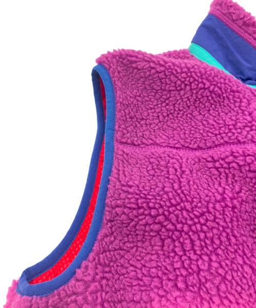 Patagonia（パタゴニア）Patagonia (パタゴニア) CLASSIC RETRO X VEST パープル サイズ:SIZE XSの古着・服飾アイテム