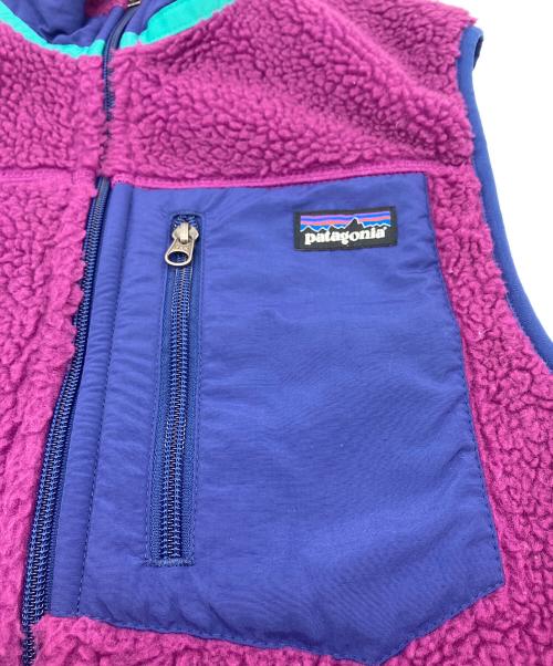 Patagonia（パタゴニア）Patagonia (パタゴニア) CLASSIC RETRO X VEST パープル サイズ:SIZE XSの古着・服飾アイテム