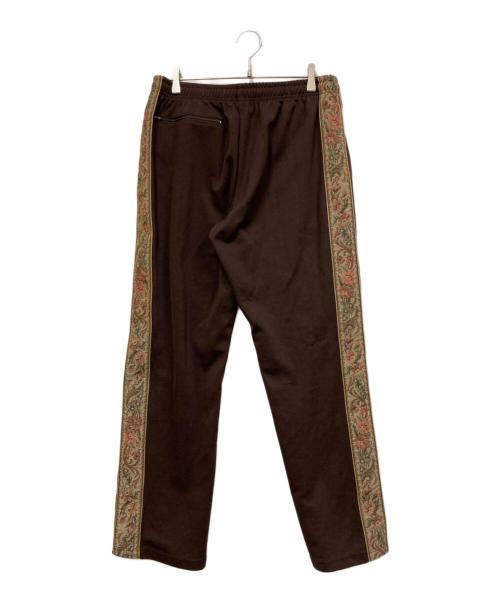 OPENING act（オープニングアクト）OPENING ACT (オープニングアクト) サイドデザインナローストレートトラックパンツ ブラウン サイズ:SIZE Lの古着・服飾アイテム