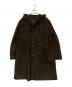 JOSEPH ABBOUD（ジョセフアブード）の古着「フーデッドコート」｜ブラウン