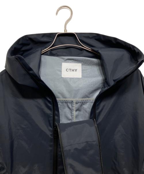 CTHY（シティ）CTHY (シティ) MU-TECH 3LAYER HOODED JACKET ネイビー サイズ:3の古着・服飾アイテム