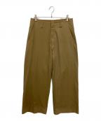 CTHYシティ）の古着「JEWEL PANTS ジュエルパンツ ワイド」｜ブラウン