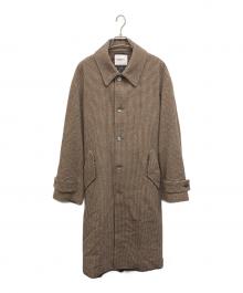 CTHY（シティ）の古着「WOOL SOUTAIN COLLAR COAT　ウールステンカラーコート」｜ブラウン