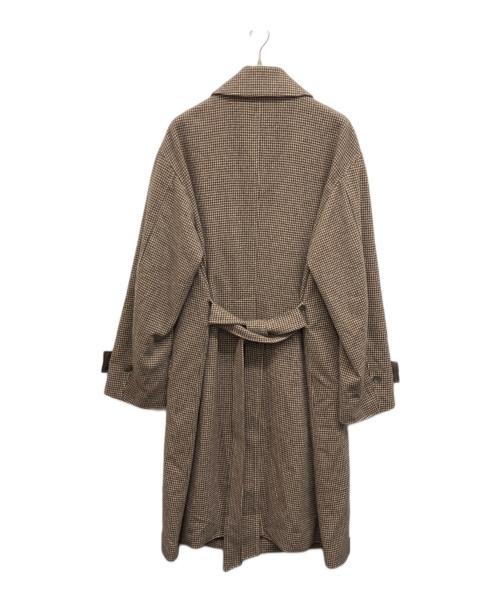 CTHY（シティ）CTHY (シティ) WOOL SOUTAIN COLLAR COAT　ウールステンカラーコート ブラウン サイズ:3の古着・服飾アイテム