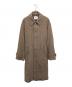 CTHY（シティ）の古着「WOOL SOUTAIN COLLAR COAT　ウールステンカラーコート」｜ブラウン