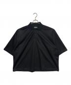 INTODUSKイントゥダスク）の古着「MESH POLO」｜ブラック