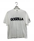 HAZEヘイズ）の古着「プリントTシャツ」｜ホワイト