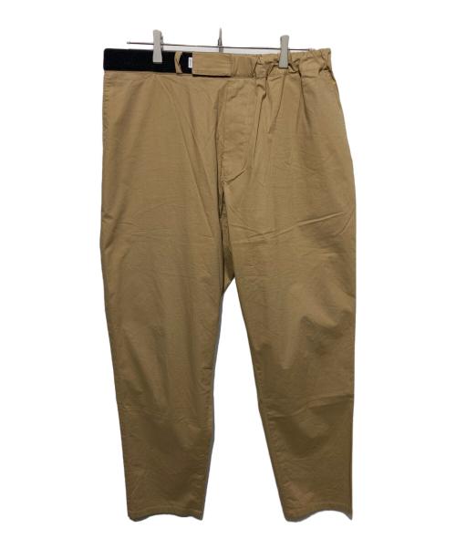 Graphpaper（グラフペーパー）Graphpaper (グラフペーパー) Stretch Typewriter Chef Pants ベージュ サイズ:FREEの古着・服飾アイテム