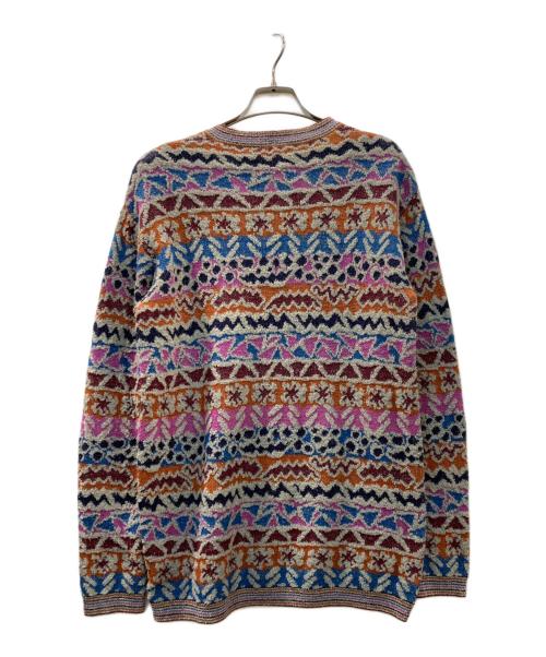 missoni sports（ミッソーニスポーツ）MISSONI SPORTS (ミッソーニスポーツ) 総柄ニット マルチカラー サイズ:-の古着・服飾アイテム