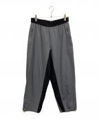 Graphpaperグラフペーパー）の古着「Wool Nylon Gabardine Track Pants」｜グレー