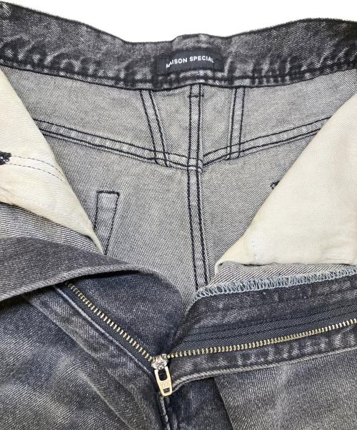 MAISON SPECIAL（メゾンスペシャル）MAISON SPECIAL (メゾンスペシャル) Over Pocket Denim Pants グレー サイズ:36の古着・服飾アイテム
