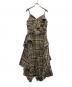 SLY（スライ）の古着「ASYMMETRY HEM CAMI ロングワンピース」｜グレー