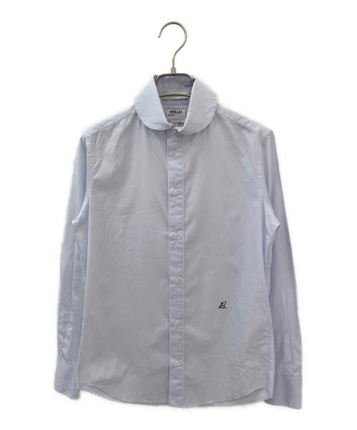 MADISON BLUE（マディソンブルー）MADISON BLUE (マディソンブルー) ラウンドカラーシャツ ライトブルー サイズ:00の古着・服飾アイテム