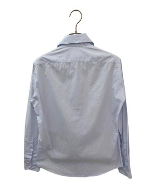 MADISON BLUE（マディソンブルー）MADISON BLUE (マディソンブルー) ラウンドカラーシャツ ライトブルー サイズ:00の古着・服飾アイテム