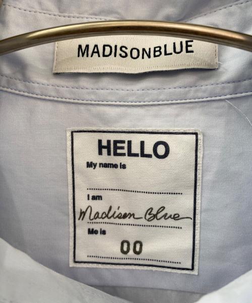 MADISON BLUE（マディソンブルー）MADISON BLUE (マディソンブルー) ラウンドカラーシャツ ライトブルー サイズ:00の古着・服飾アイテム