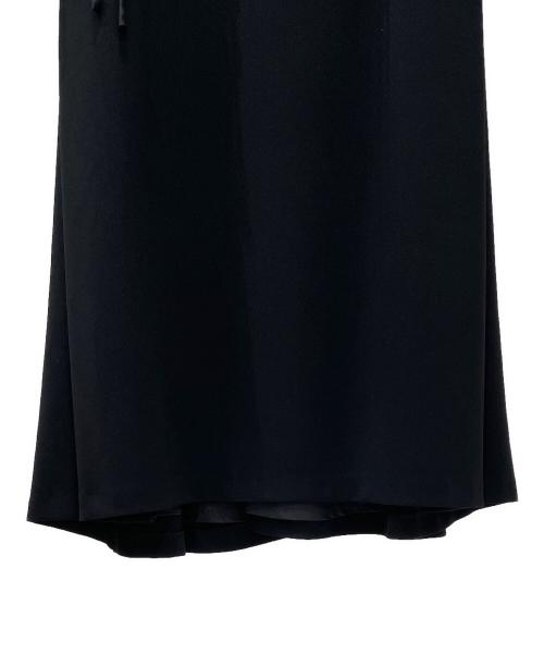 Mame Kurogouchi（マメクロゴウチ）Mame Kurogouchi (マメクロゴウチ) river lace sleeve dress/リバーレーススリーブドレス ブラック サイズ:1の古着・服飾アイテム