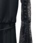 中古・古着 Mame Kurogouchi (マメクロゴウチ) river lace sleeve dress/リバーレーススリーブドレス ブラック サイズ:1：35000円