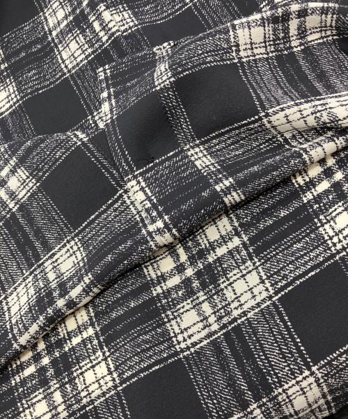 Saint Laurent Paris（サンローランパリ）Saint Laurent Paris (サンローランパリ) チェックシャツ　660889 ブラック サイズ:38の古着・服飾アイテム