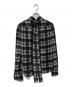 Saint Laurent Paris (サンローランパリ) チェックシャツ　660889 ブラック サイズ:38：23000円