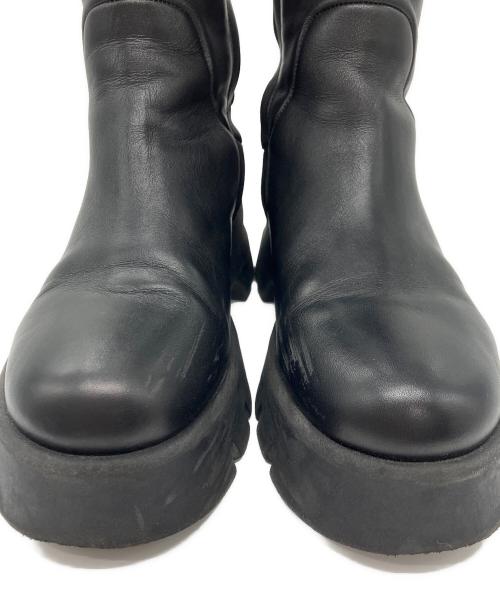 Gianvito Rossi（ジャンヴィト ロッシ）Gianvito Rossi (ジャンヴィト ロッシ) サイドジップロングブーツ ブラック サイズ:36の古着・服飾アイテム