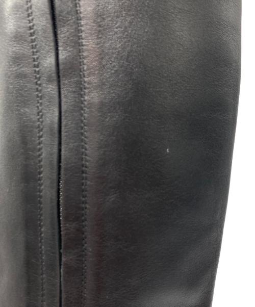 Gianvito Rossi（ジャンヴィト ロッシ）Gianvito Rossi (ジャンヴィト ロッシ) サイドジップロングブーツ ブラック サイズ:36の古着・服飾アイテム