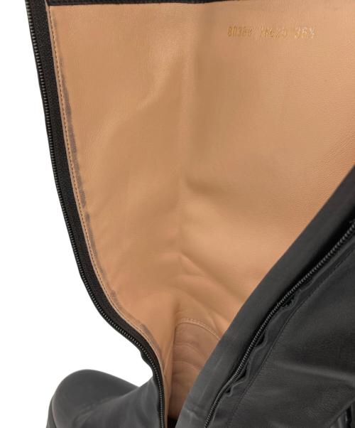 Gianvito Rossi（ジャンヴィト ロッシ）Gianvito Rossi (ジャンヴィト ロッシ) サイドジップロングブーツ ブラック サイズ:36の古着・服飾アイテム